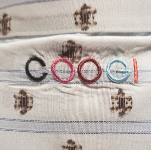 Men's COOGI LS Button Up Shirt w/Cufflinks - Picture 4 of 5